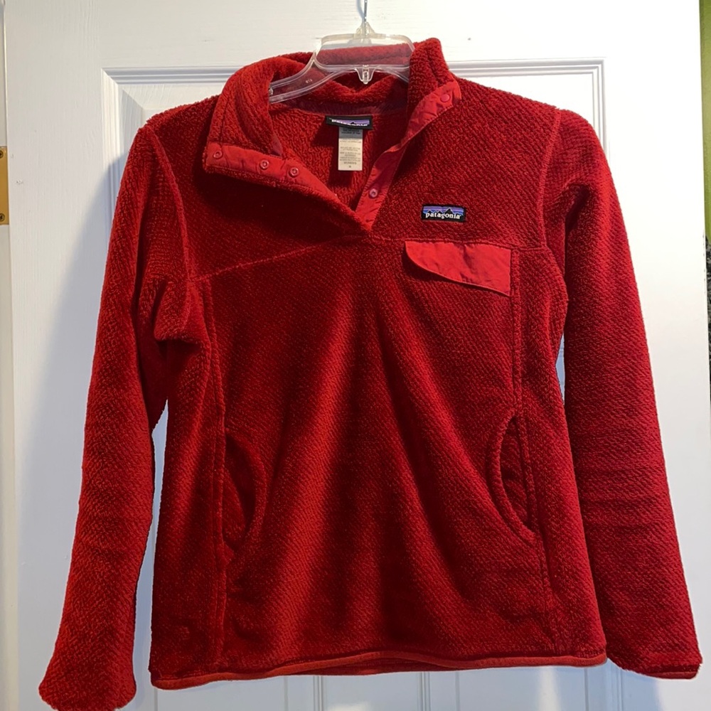 Women’s M Patagonia synchilla snap-T sweater